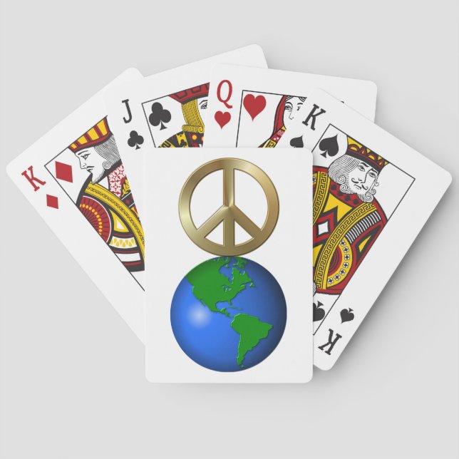 Peace on Earth Playing Cards (Back)