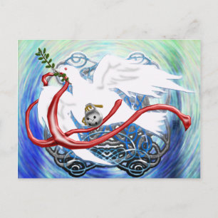 peace on earth postcard