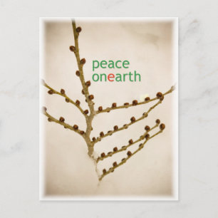 peace on earth postcard