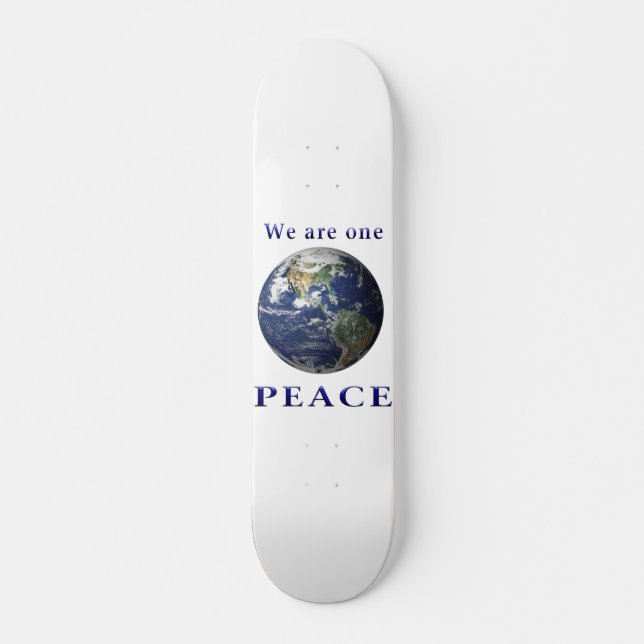 Peace on earth skateboard (Front)