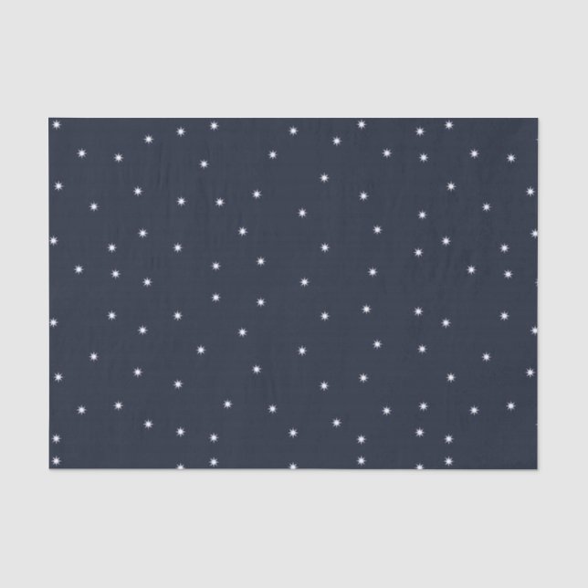 Peace on Earth Stars Tissue Paper (Front)