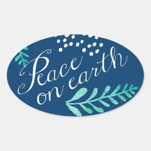 Peace on earth sticker