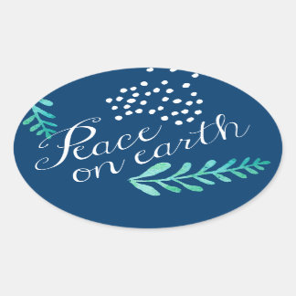 Peace on earth sticker