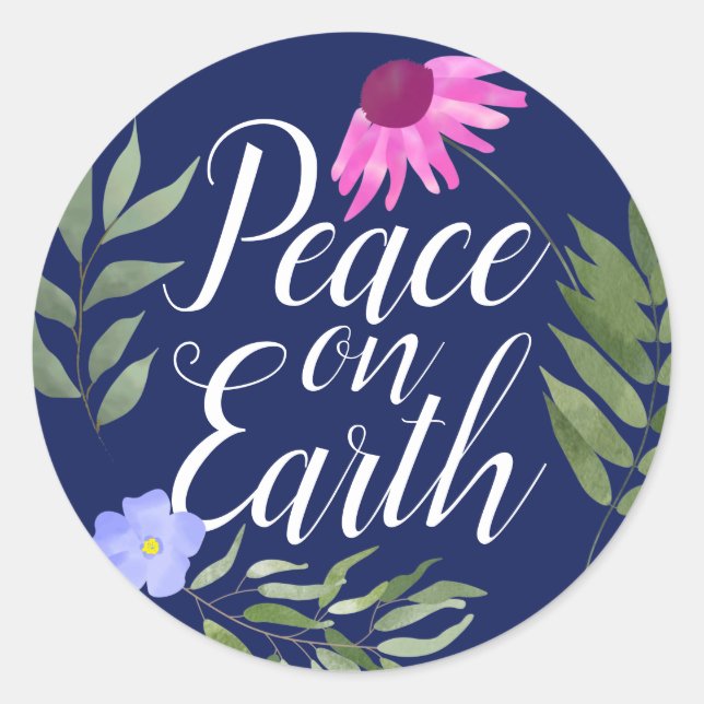 Peace on Earth Stickers (Front)