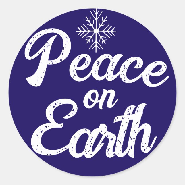 Peace on Earth Stickers (Front)