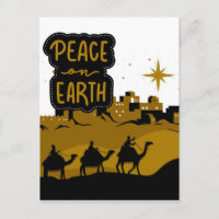 Peace on Earth Traditional Christian Christmas