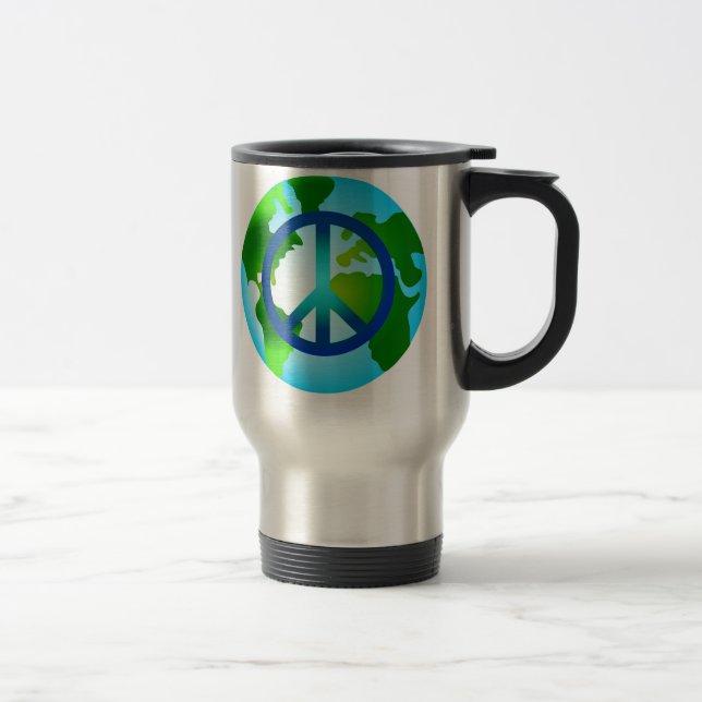 Peace on Earth Travel Mug (Right)