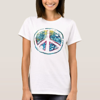 Peace on Pink T-Shirt