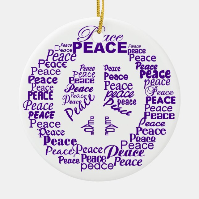 Peace ornament (Front)