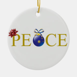 Peace Ornament Christmas