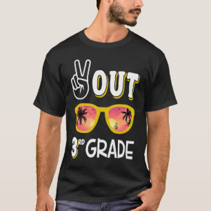 Peace Out 2nd Grade  For 2nd Grade Graduation T-Shirt