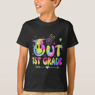 Peace Out 3rd Grade Cl Of 2025 Goodbye Graduation T-Shirt