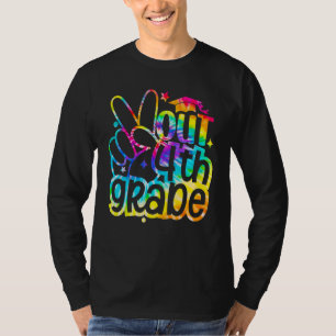 Peace Out 4th Grade Graduation Last Day Of School  T-Shirt
