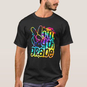 Peace Out 4th Grade Graduation Last Day Of School  T-Shirt