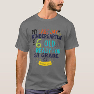 Peace Out Kindergarten My Last Day Of Kindergarten T-Shirt