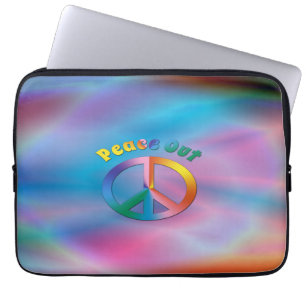 Peace Out! Laptop Sleeve