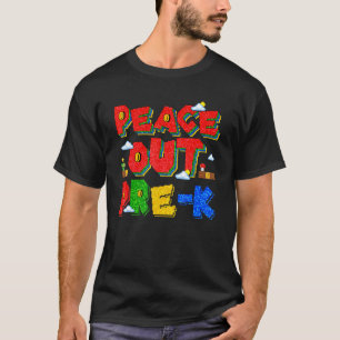 Peace Out Pre K Goodbye Pre K Hello Summer 2023 T-Shirt