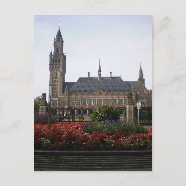 Peace Palace Postcard (Front)