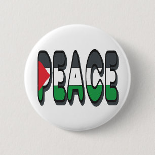 Peace Palestine 6 Cm Round Badge