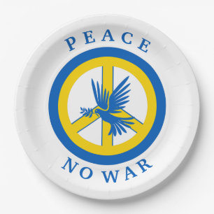 Peace Paper Plate