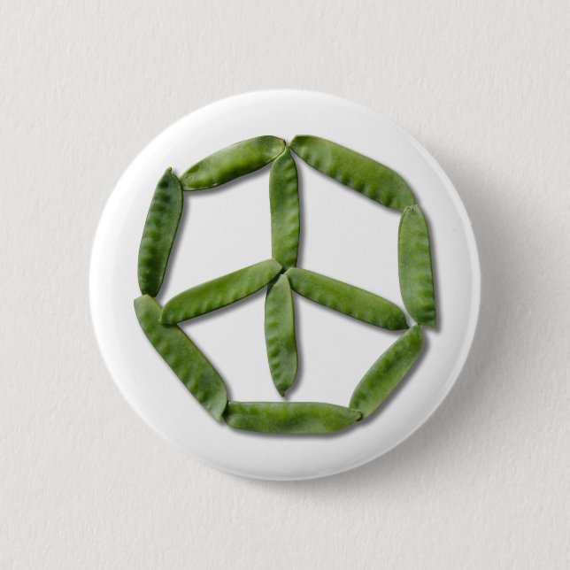 Peace Peas 2 button (Front)