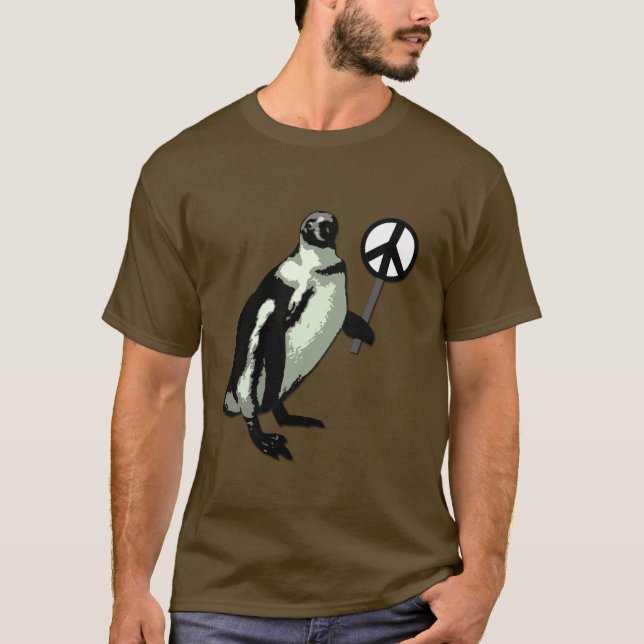 Peace Penquin T-Shirt (Front)