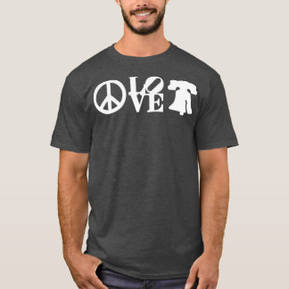 Peace Philadelphia Love Liberty Bell  Philly Fan F T-Shirt