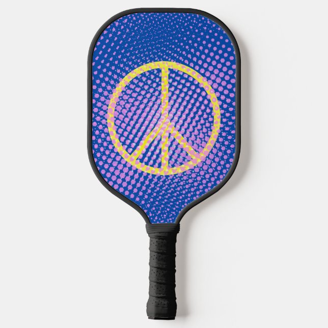 'Peace'  Pickleball Paddle (Back)