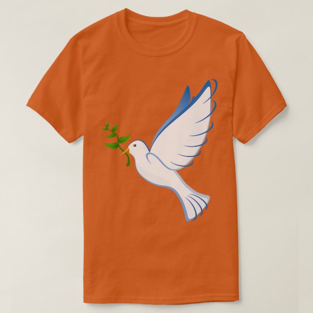 peace pigeon T-Shirt (Design Front)