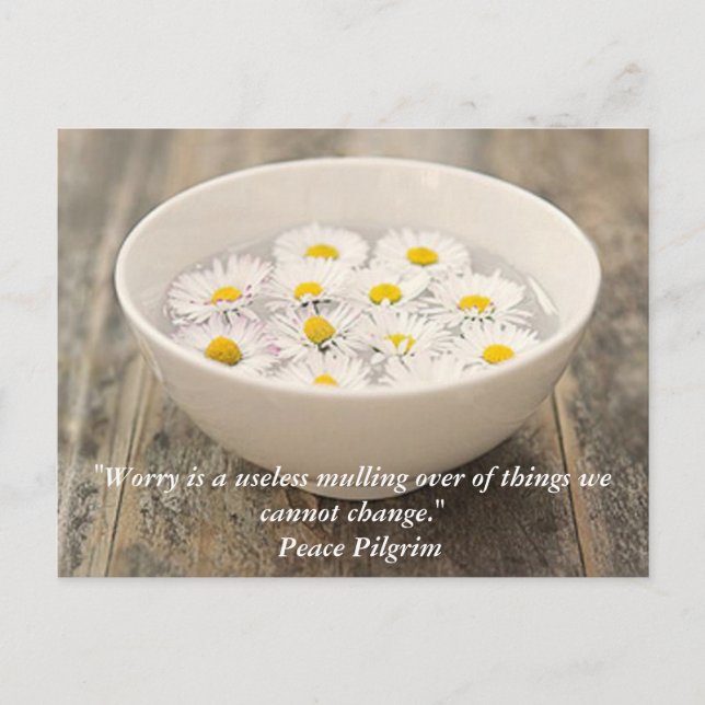 Peace Pilgrim Postcard (Front)