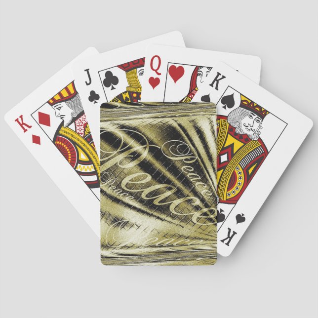 PEACE PLAYING CARDS (Back)