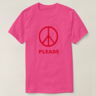 PEACE PLEASE - T-Shirt