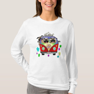 Peace Pugs T Shirt