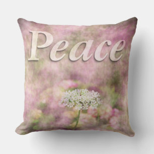 Peace-Queen Anne's Lace Cushion
