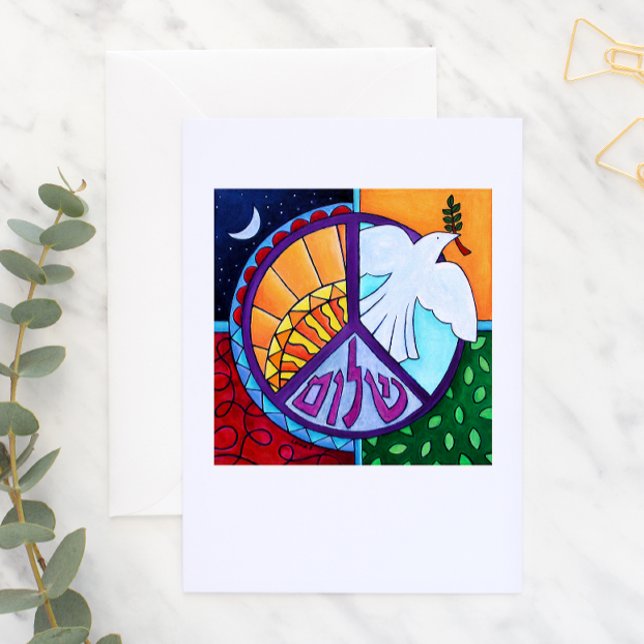 Peace Rising Note Card (Creator Uploaded)