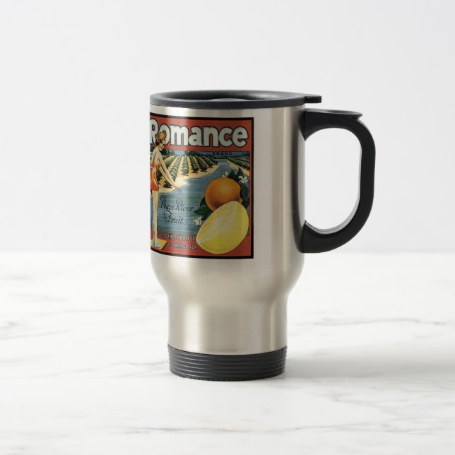 Peace River Fruit Company Crate Label - Mug (Right)