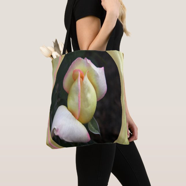 Peace Rose  Love.... Tote Bag (Close Up)