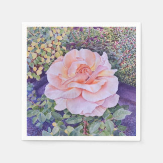 Peace Rose Napkin