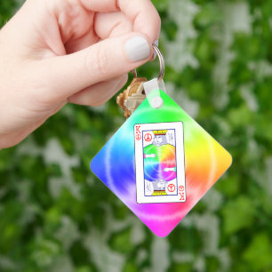 Peace Rules - Key Ring