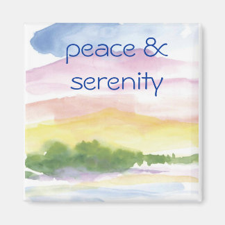 peace & serenity magnet