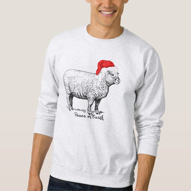 Peace Sheep Sweatshirt (Front)