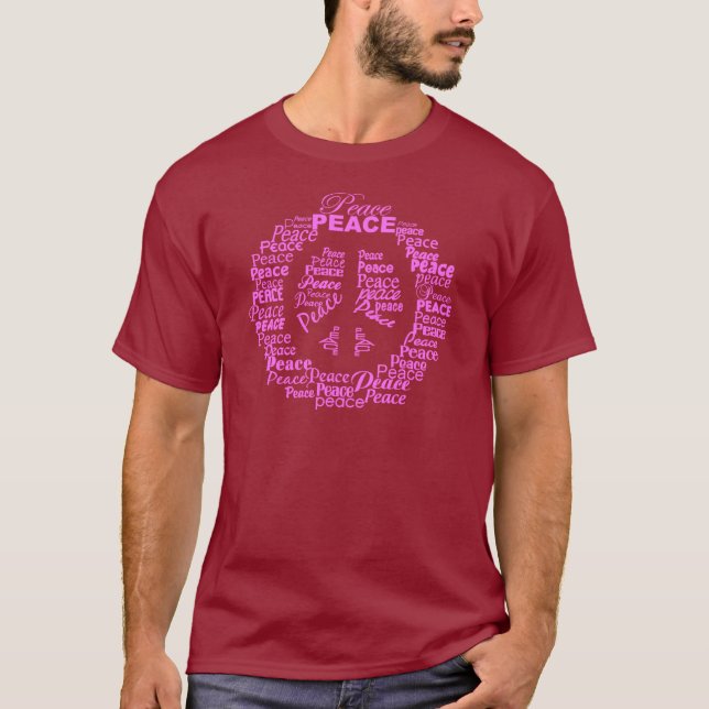 Peace shirt - choose style & colour (Front)