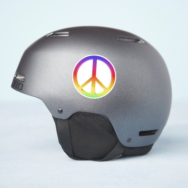 Peace Sign  (Helmet Side)