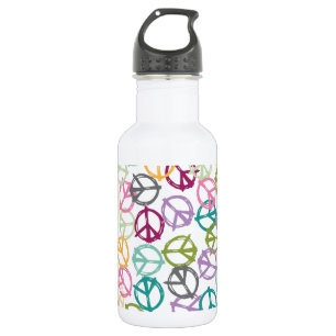 Peace Sign 532 Ml Water Bottle