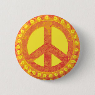 Peace Sign Button