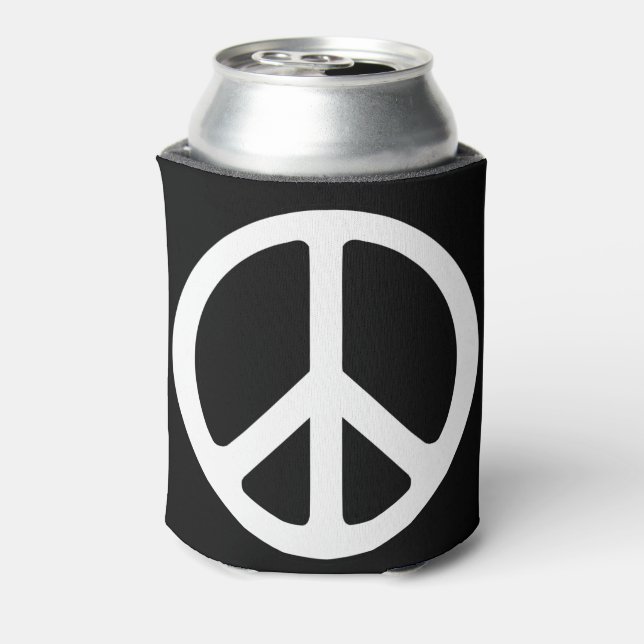 Peace Sign Can Cooler (Can Back)