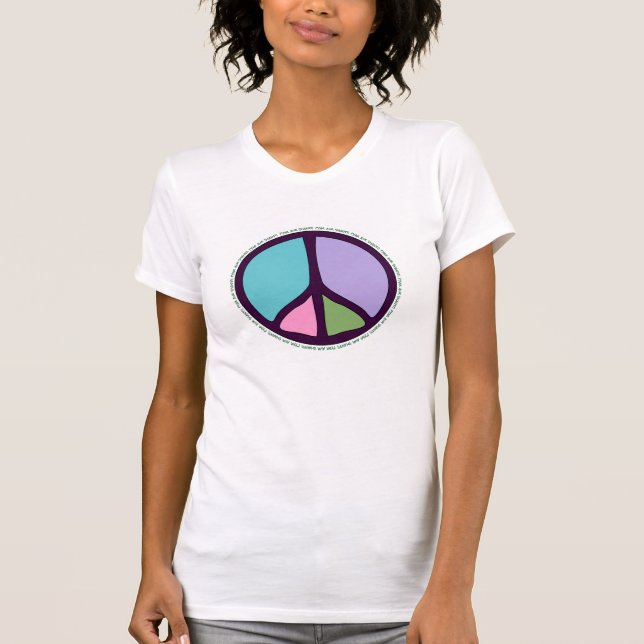 Peace Sign Casual Tank (Front)