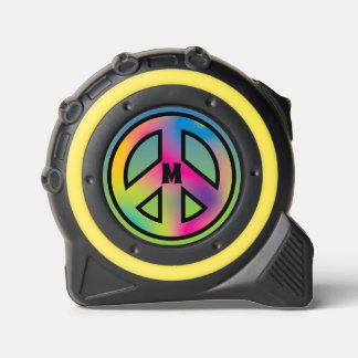 Peace Sign Custom Initial 1