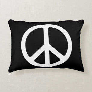 Peace Sign Decorative Cushion