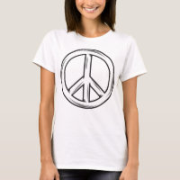 Peace Sign Fingers T-Shirt Peace Sign Hand Shirt